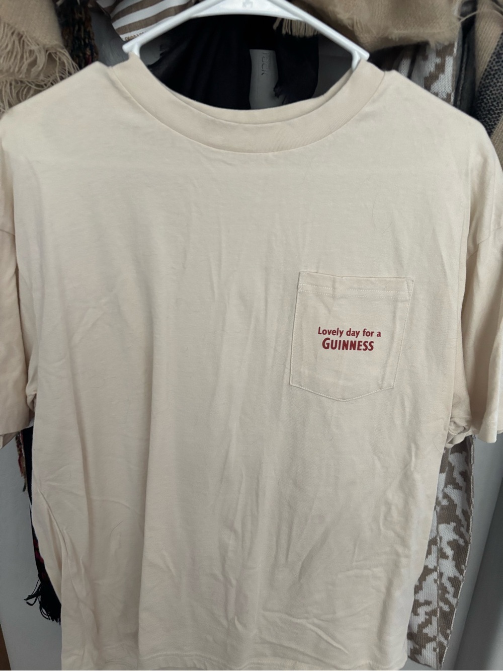 American Eagle Outfitters Boxy Tee - Cream
